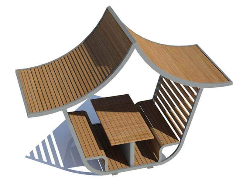 Çatılı Piknik Masası AKB0707