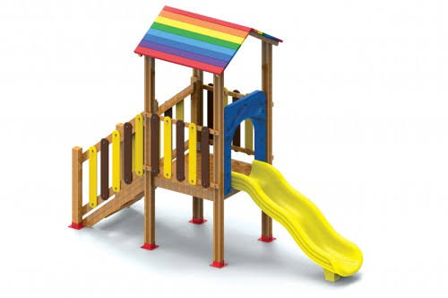 Ahşap Çocuk Oyun Parkı AKA0701