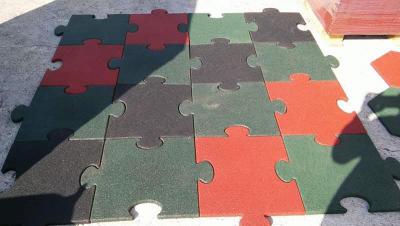 Puzzle Kauçuk Zemin