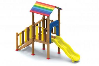 Ahşap Çocuk Oyun Parkı AKA0701