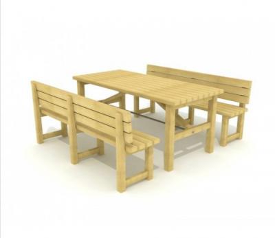 Ahşap Piknik Masası AKB0716