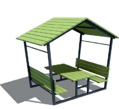 Çatılı Ahşap Piknik Masası AKB0717